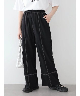 Green Parks ・ＳＵＧＡＲ　ＳＰＯＯＮ　配色ｓｔイージーパンツ