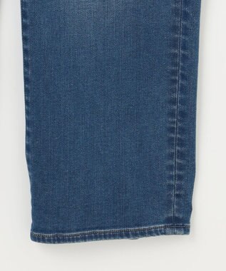 J.PRESS LADIES S 【洗える】裏起毛ストレッチ デニム パンツ ユーズド系