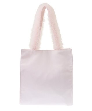 Maison de FLEUR チュールハンドルラインストーントートバッグ Pink