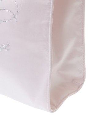 Maison de FLEUR チュールハンドルラインストーントートバッグ Pink