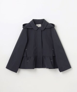 組曲 KIDS 【110-140㎝】【撥水】フリル マウンパ ネイビー