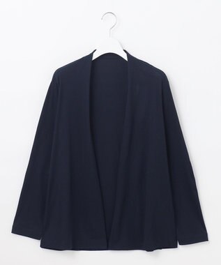 自由区 【好評につき新色追加・接触冷感・UVカット・洗える・XSサイズあり】ハンディカーディガン ミドル丈 (新色）ネイビー系