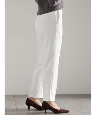 Te chichi ダブルクロスペンシルパンツ《2025winter catalog item》 オフホワイト