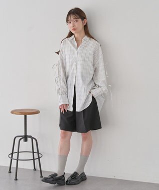 earth music&ecology バミューダパンツ Black