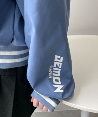 WEGO ラインカラーブルゾン サックス