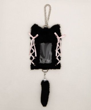 WEGO 【痛バ＆推し活グッズ】なりきりネコカードホルダーキーホルダー