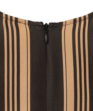 JOSEPH ビッグストライプ　ドレス Beige/black