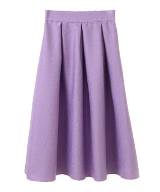 Green Parks ａ．ジャガードタックスカート Purple