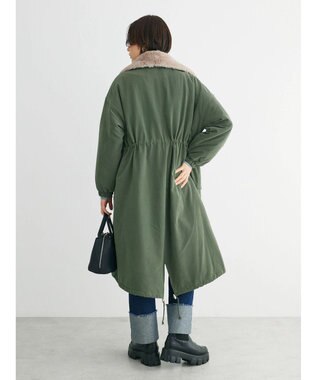 Green Parks ・ＥＬＥＮＣＡＲＥ　ＤＵＥ　中綿モッズロングコート Khaki