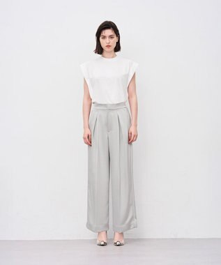 uncrave プレミアムジャージー ノースリーブトップス ホワイト