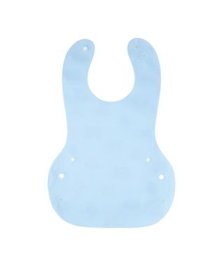 MIKI HOUSE HOT BISCUITS 総柄 お食事スタイ ブルー