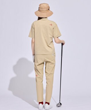 PW CIRCULUS 【WOMEN】サイドパンチング テーパードパンツ ゴルフウェア レディース ベージュ系