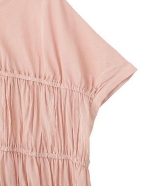 CRAFT STANDARD BOUTIQUE ヴィンテージボイルギャザーブラウス Light Pink