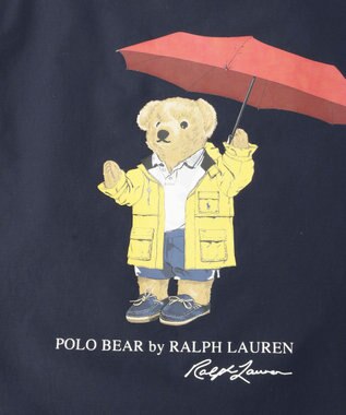 MOONBAT 【2WAY/撥水】POLO RALPH LAUREN レインベア ベルト付きレインバッグ ネイビーブルー