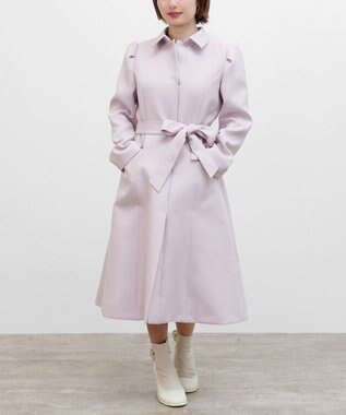 TOCCA 【洗える】CANVAS STORY ステンカラーコート ピンク系