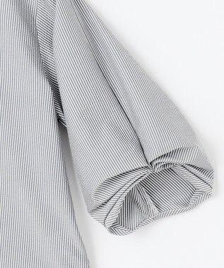 ANY 【洗濯機可】サッカーストライププルオーバー ネイビーストライプ