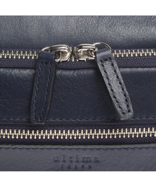 ACE BAGS & LUGGAGE ultima TOKYO ウルティマ トーキョーケヴィン ショルダーバッグ ヨコ型2WAYタイプ レザー 77994 ネイビー