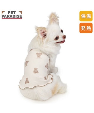 PET PARADISE ペットパラダイス くまちゃん ペティヒート 天竺 腹巻 小型犬