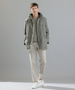 JOSEPH HOMME ドライツイルストレッチ　フードコート カーキ系