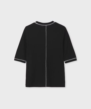 Paul Smith コントラストステッチ 半袖カットソー ブラック