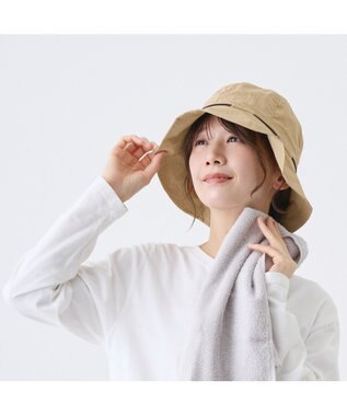 ATRENA 体感-10℃コカゲル チューリップハット ベージュ