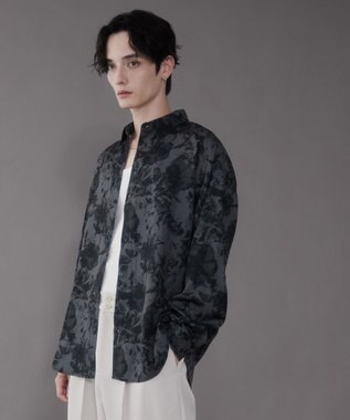 WEGO アムンゼンパターンBIGシャツ（LS） 柄2