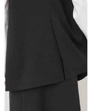 earth music&ecology ノーカラージレ Black