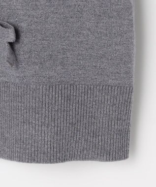 Feroux リボンディテール カーディガン グレー系