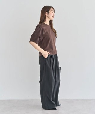 Green Parks ・ＥＬＥＮＣＡＲＥ　ＤＵＥ　バックＺＩＰハイブリットＴ Brown