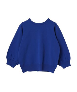 Green Parks 前後２ＷＡＹ　７分袖ハイゲージカーディガン Blue