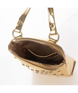 UNBILLION カカトゥ kakatoo / ビジューモバイルポシェット ゴールド