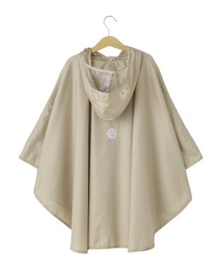 MOONBAT 【ポーチ付き】ポールアンドジョー キッズレインポンチョ ベージュ