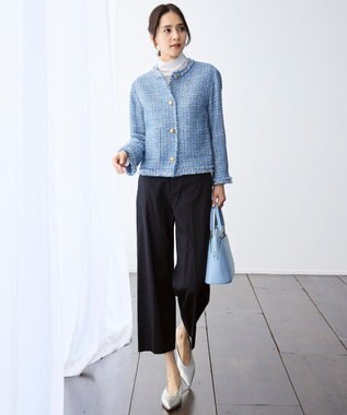 自由区 【SHIHOさん着用・着回し抜群】シアーツイストインナー トップス オフ