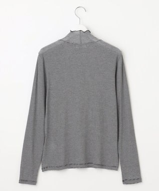 J.PRESS LADIES S 【WEB限定】シアーメローネックインナー カットソー ブラック系1