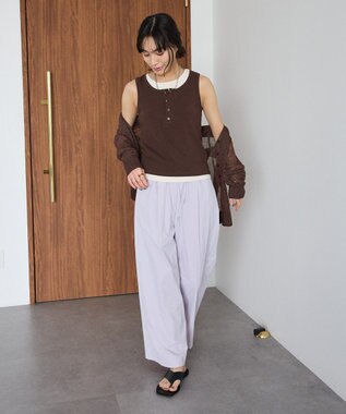 CRAFT STANDARD BOUTIQUE ワイドイージーパンツ Light Purple