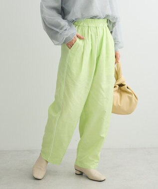 Green Parks ユーティリティコクーンパンツ Lime Green