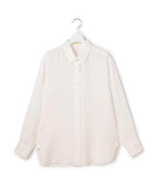 23区 【先行予約】LIBECOリネン ベーシック シャツ