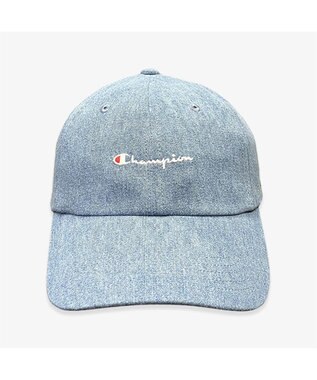 林八百吉商店 Champion　デニムローキャップ ブルー