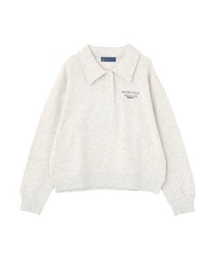 AMERICAN HOLIC 【BEVERLY HILLS POLO CLUB】裏毛ポロスウェット Oatmeal