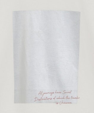 AMERICAN HOLIC ボックス箔プリントロングTシャツ Black