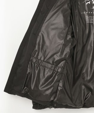 JOSEPH ABBOUD MOUNTAIN 【UNISEX】軽量/撥水  NYリップ ダウンブルゾン ブラック系