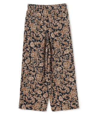 UNFILO 【ウエストゴム】プリント イージーパンツ ペイズリー