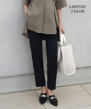 ICB L 【WEB限定カラーあり】FluidBackSatin ドロストパンツ