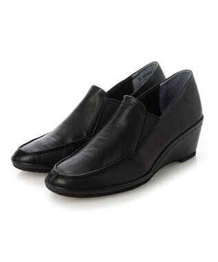 MODE ET JACOMO <D'ICI>ウェッジヒールサイドゴアスリッポンシューズ