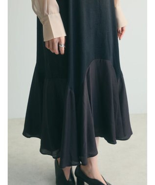 Green Parks ａ．マーメイドキャミワンピース Black