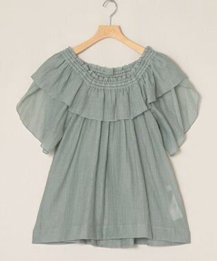 ONWARD Reuse Park 【組曲】ブラウス春夏 グリーン