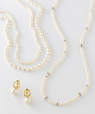 23区 【好評につき追加生産】バロック パール イヤリング ゴールド系