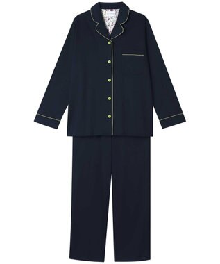 une nana cool 【綿100％】シルケットスムースパシャマ　ＭＡＤＥ　ＷＩＴＨ　ＬＩＢＥＲＴＹ　ＦＡＢＲＩＣ DR