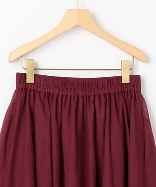 組曲 【先行予約】カラーボイル スカート ガーネット系