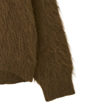 AMERICAN HOLIC 起毛シャギールーズニットプルオーバー Brown